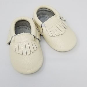 Leather Baby Moccasins Unisex